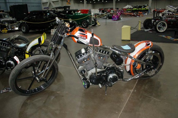 chopper v twin American motorcycle