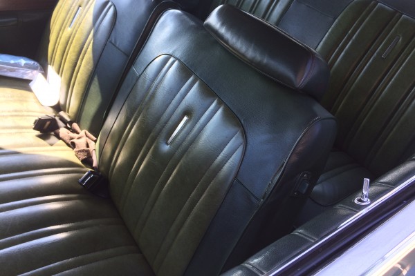 1973 Dodge Charger, seats