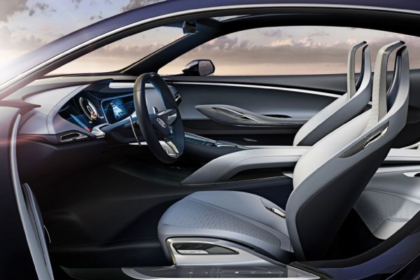 Buick Avista Concept driver side interior