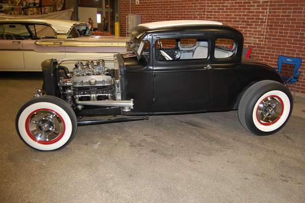 sbc-powered ford five window hotrod coupe