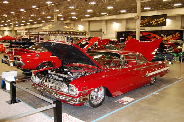 early customized chevy impala lowrider coupe