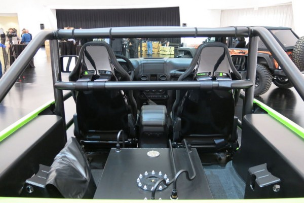 Jeep Trailcat concept interior