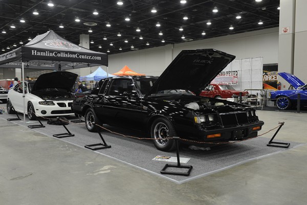 buick grand national at indoor car show