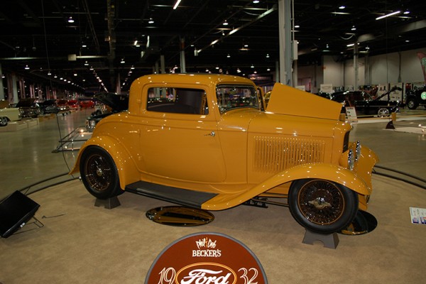 Phil & Deb Becker - 1932 Ford on display at car show