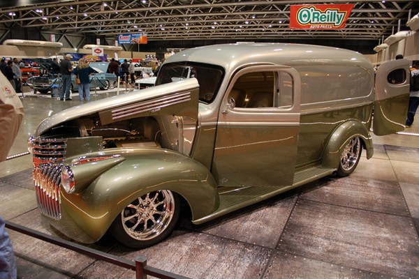 vintage chevy panel wagon custom