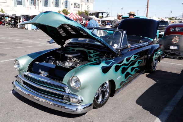 customized chevy lowrider convertible