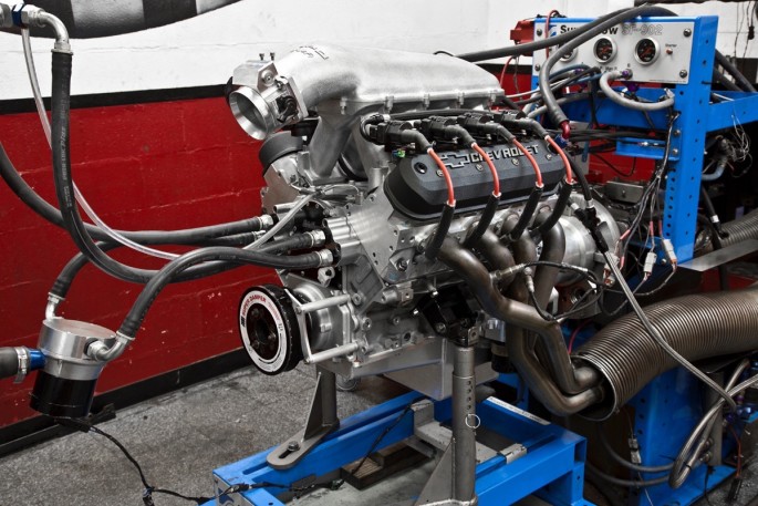 ls7 copo engine on dyno test run