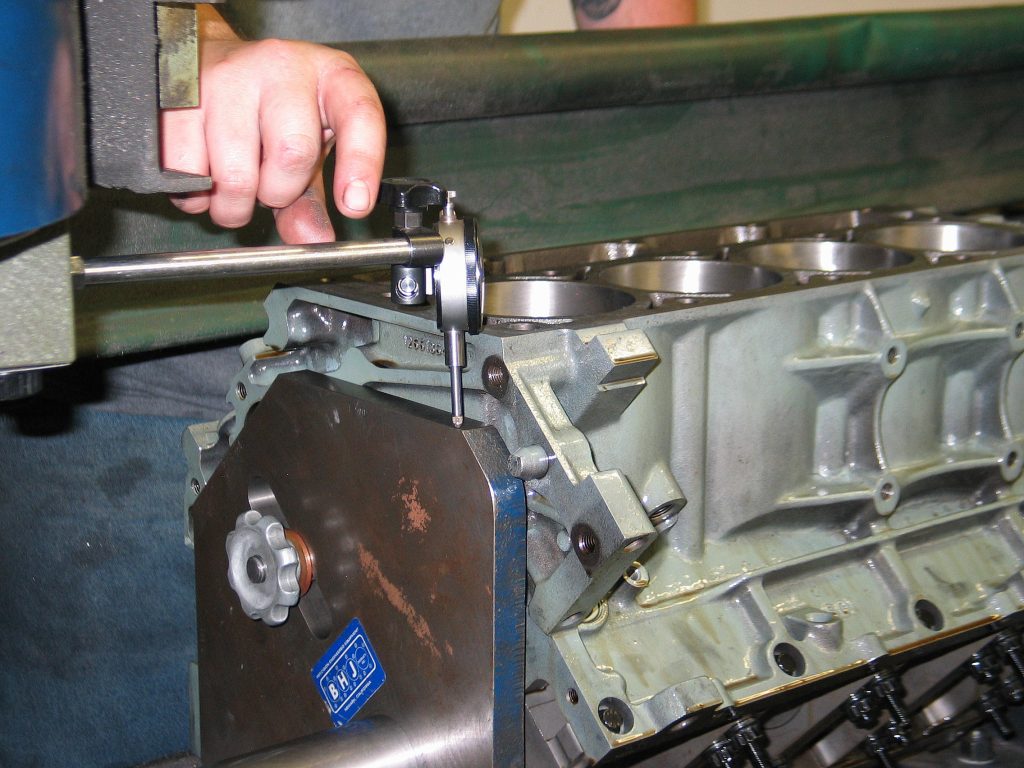 checking engine deck surface