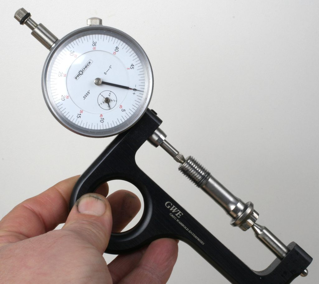 rod bolt stretch gauge