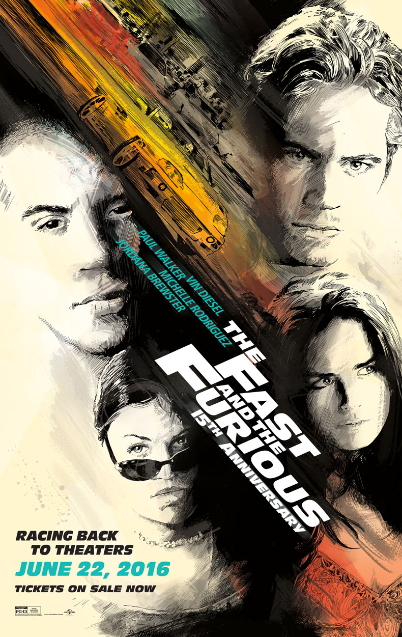 'The Fast and The Furious' to be ReReleased in Theaters in June