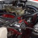 dual quad carburetor setup on a chevy v8 engine thumbnail