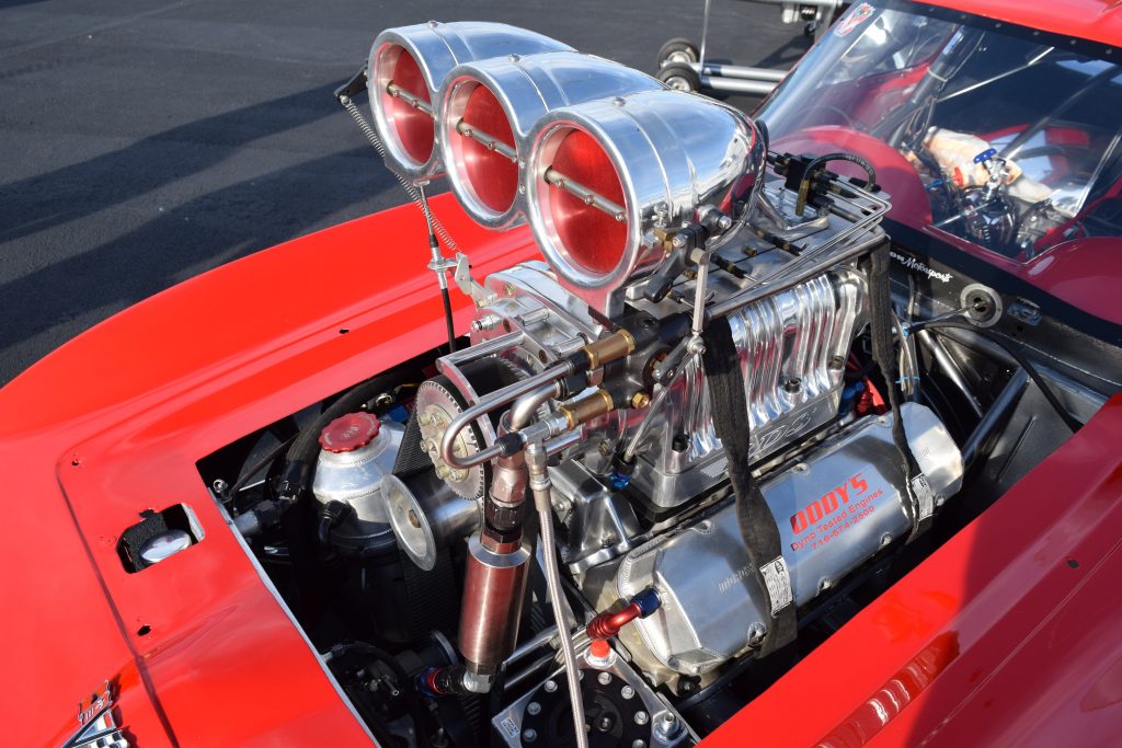 supercharged pro mod v8 in a c2 corvette body