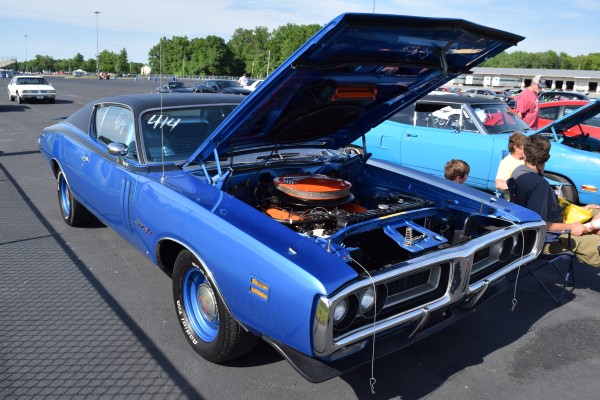 fuselage era dodge charger with air grabber hood