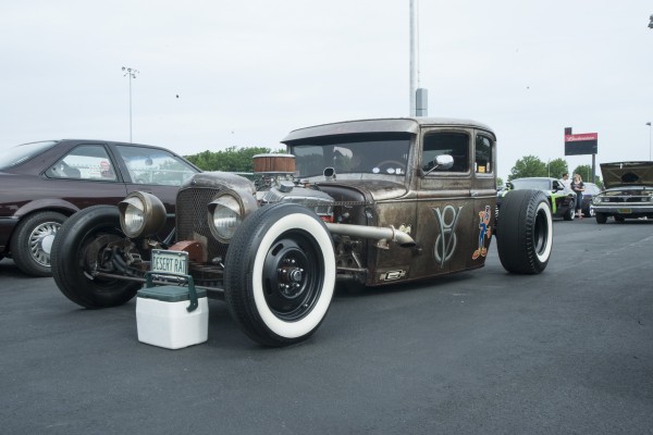 lowrider hotrod ford coupe rat rod