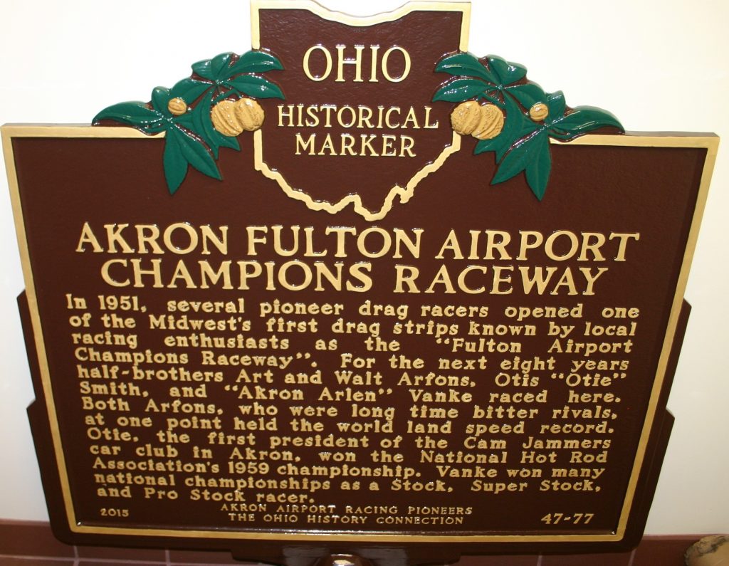 ohio historical marker plaque