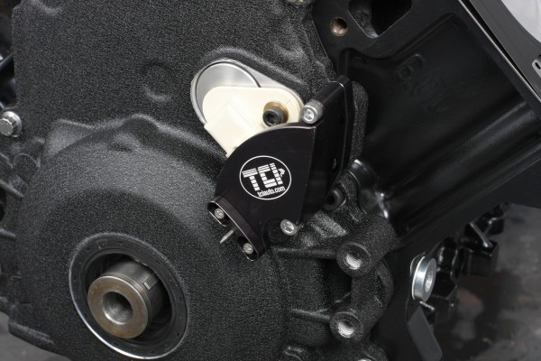adjustable timing pointer on a gm ls engine