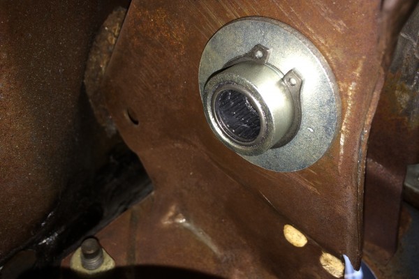 roller bearing for a clutch pedal linkage upgrade