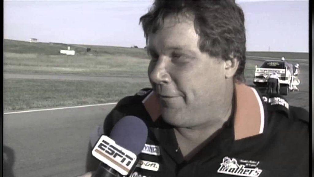 nhra driver in vintage interview
