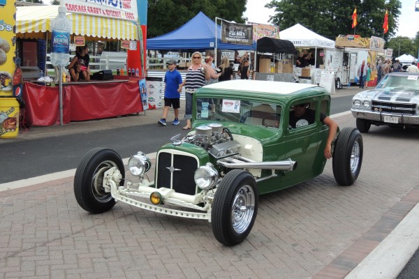ford coupe street rod with v8