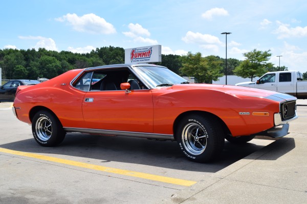 passenger side view of an amc javelin amx at summit racing