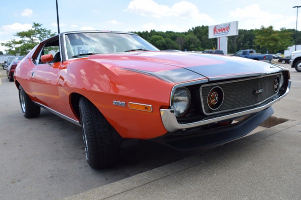 amc amx parked at summit racing