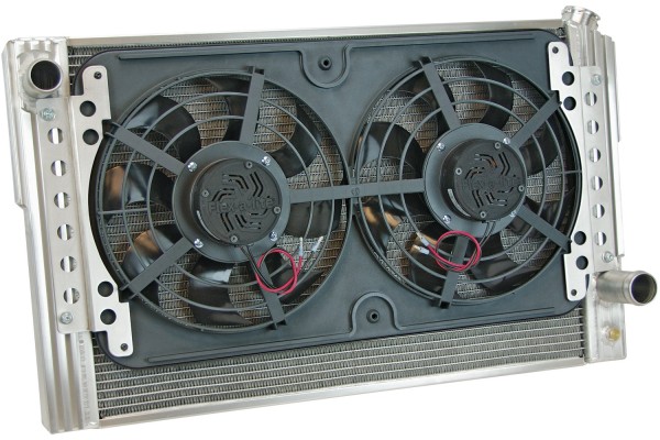 radiator and fan combo module