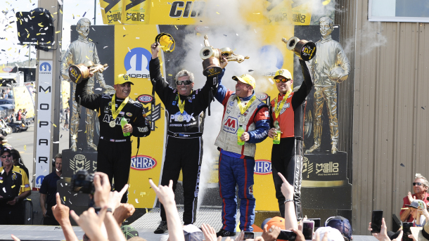 nhra Denver winner's circle