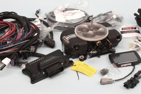 fast throttle body efi system kit contents