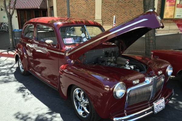classic ford car displayed at Hot August Nights 2016