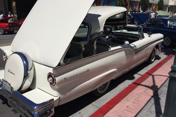 ford skyliner hardtop convertible at Hot August Nights 2016