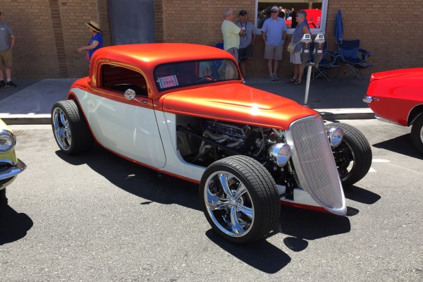 show car hot rod coupe at Hot August Nights 2016