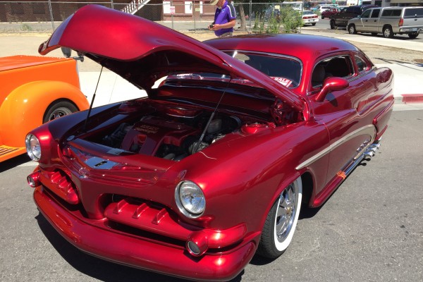 custom mercury lead sled coupe at Hot August Nights 2016
