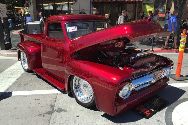 ford custom pickup truck at Hot August Nights 2016