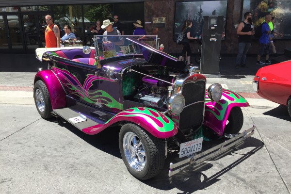 custom ford roadster hot rod at Hot August Nights 2016