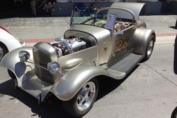 custom roadster coupe at Hot August Nights 2016