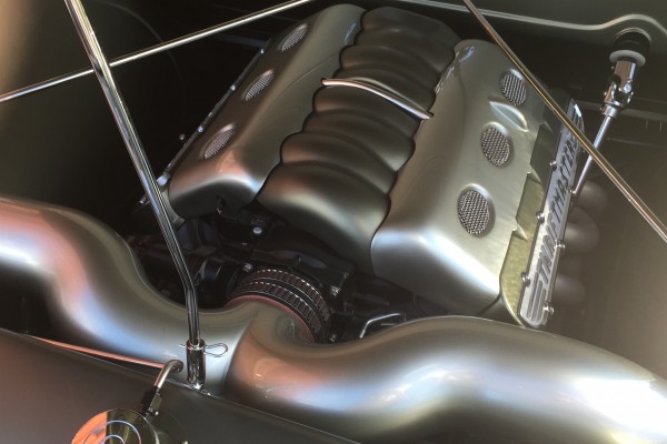 ls engine in a customized 1948 chevy pickup