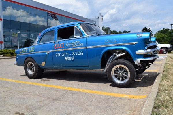 side view of a 1952 ford gasser