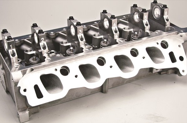 trick flow cylinder head for an ohc ford modular engine