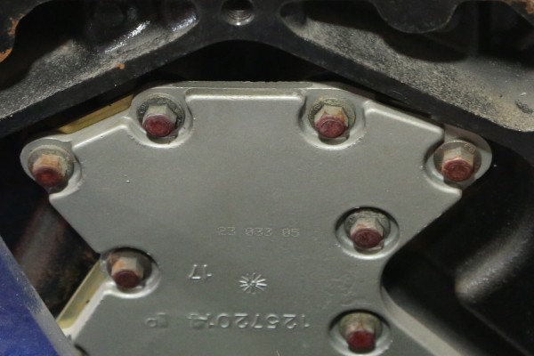 rear engine main cover for gm ls