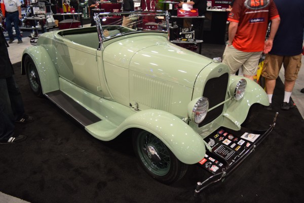 ford roadster hotrod coupe on display at SEMA 2016