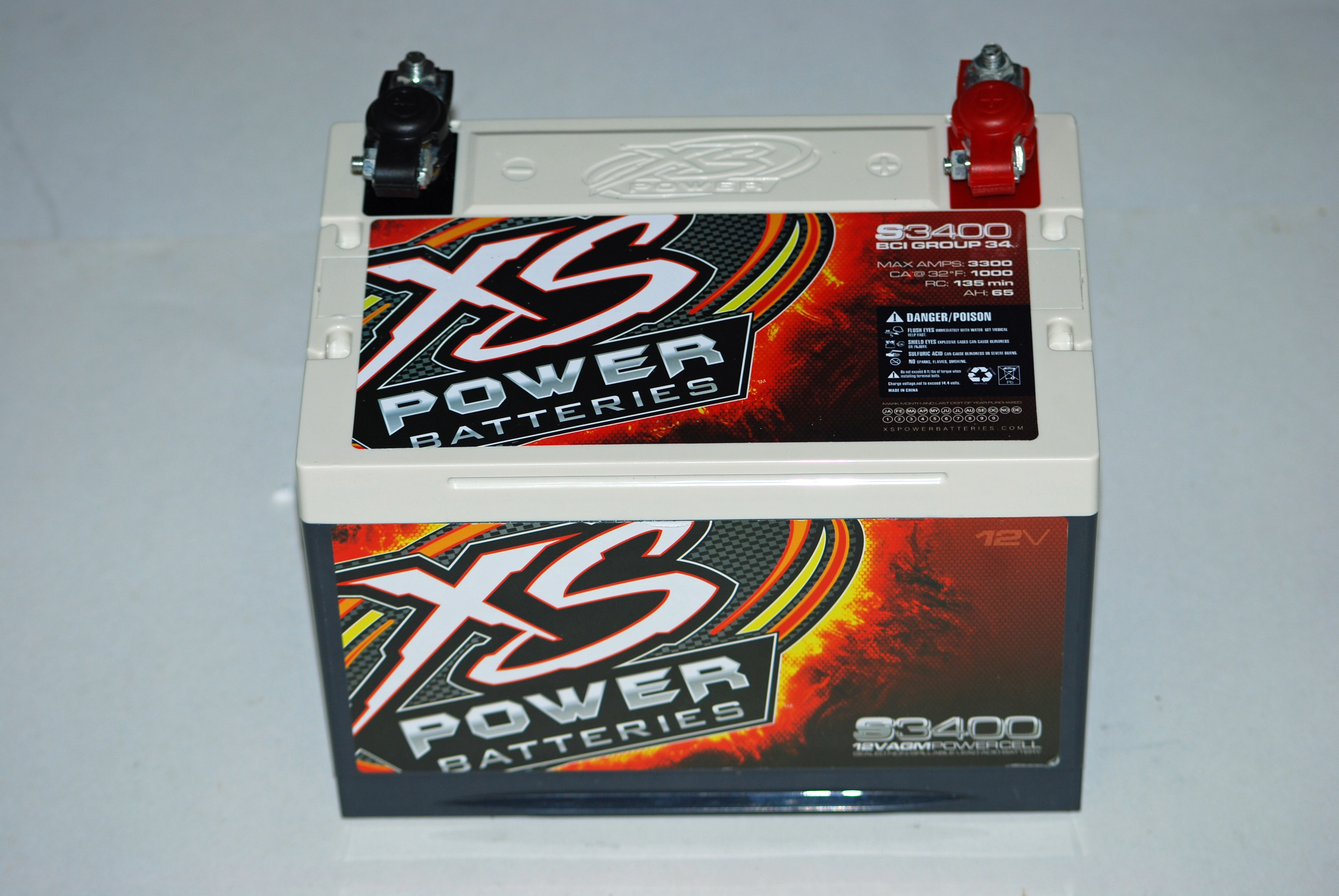 Xs Power Battery Chart
