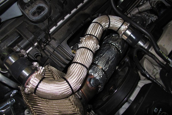 thermal wrapped radiator hoses