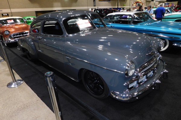 custom chevy postwar coupe