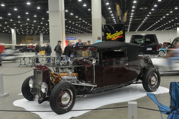 customized ford hotrod roadster