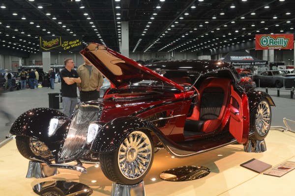 ford custom hotrod coupe show car