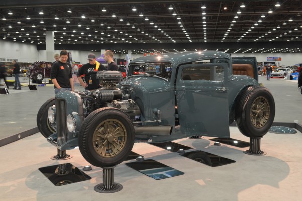 supercharged ford hotrod