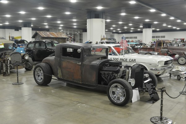 ford hotrod tudor coupe with big block chevy v8