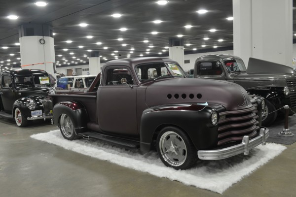 customized chevy 3100 pickup truck