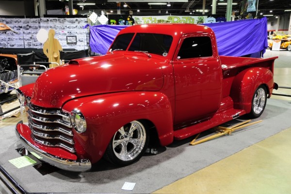 customized chevy 3100 pickup truck hot rod