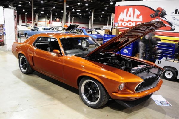 1968 ford mustang custom at 2017 Chicago World of Wheels